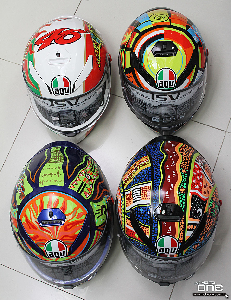 2015 AGV K3 SV HELMET