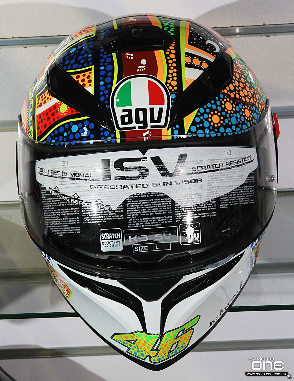 2015 AGV K3 SV HELMET