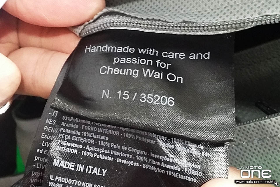 2015 Dainese D-Air WAI ON CHEUNG