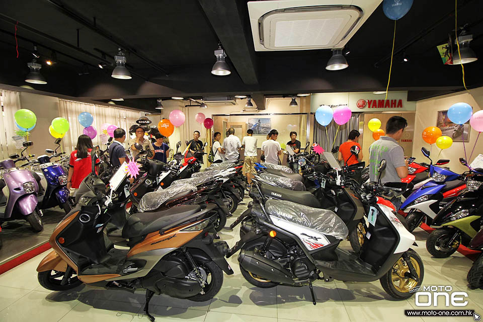 2015 yamaha cygnus x macau show
