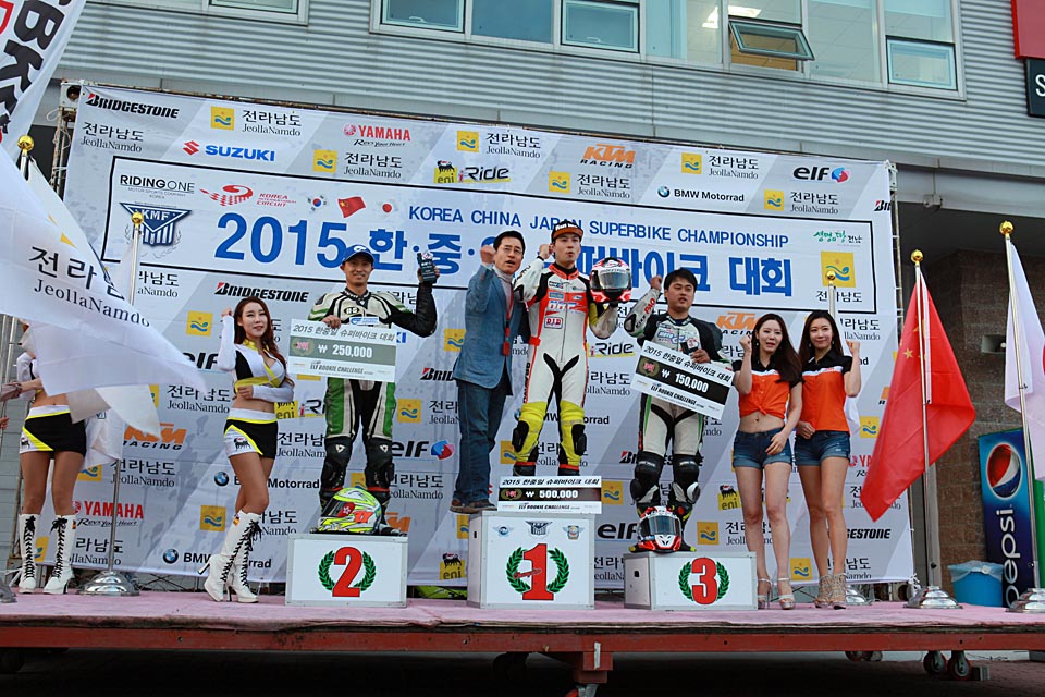 2015 Korea China Japan superbike championship