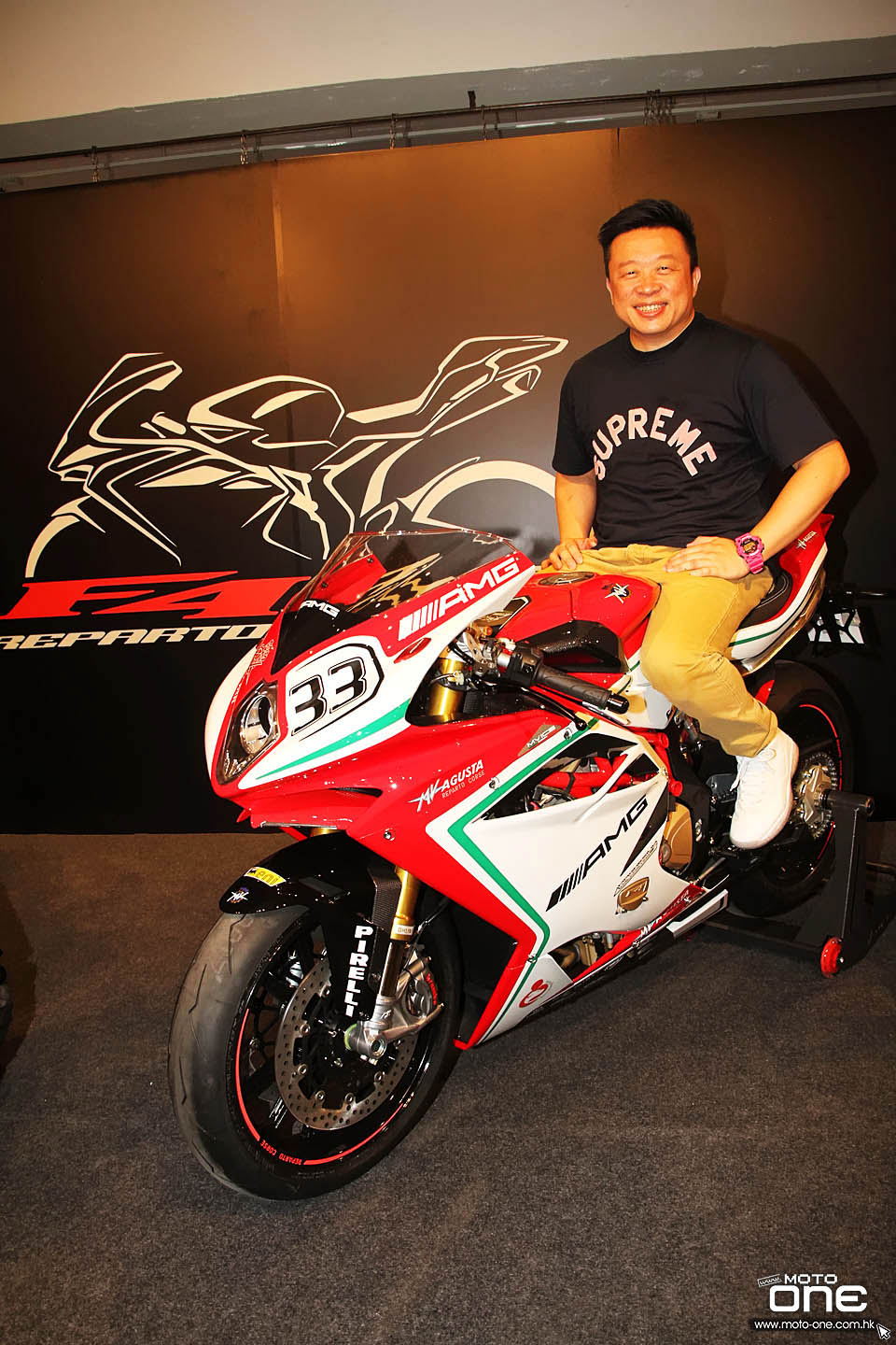 2015 MV AGUSTA F4 RC LANCH PARTY