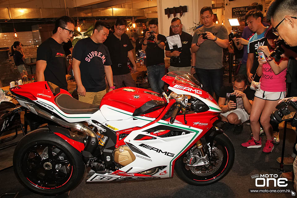 2015 MV AGUSTA F4 RC LANCH PARTY