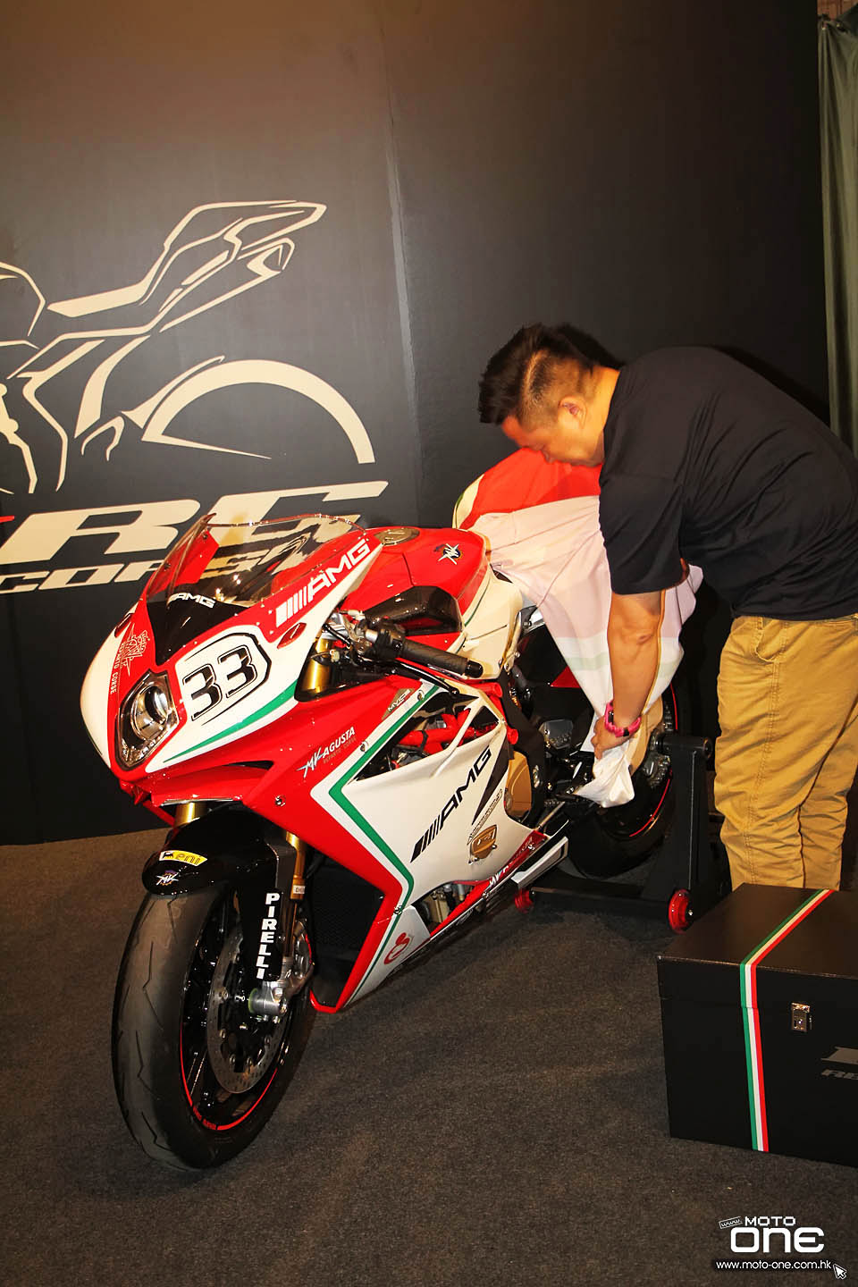 2015 MV AGUSTA F4 RC LANCH PARTY