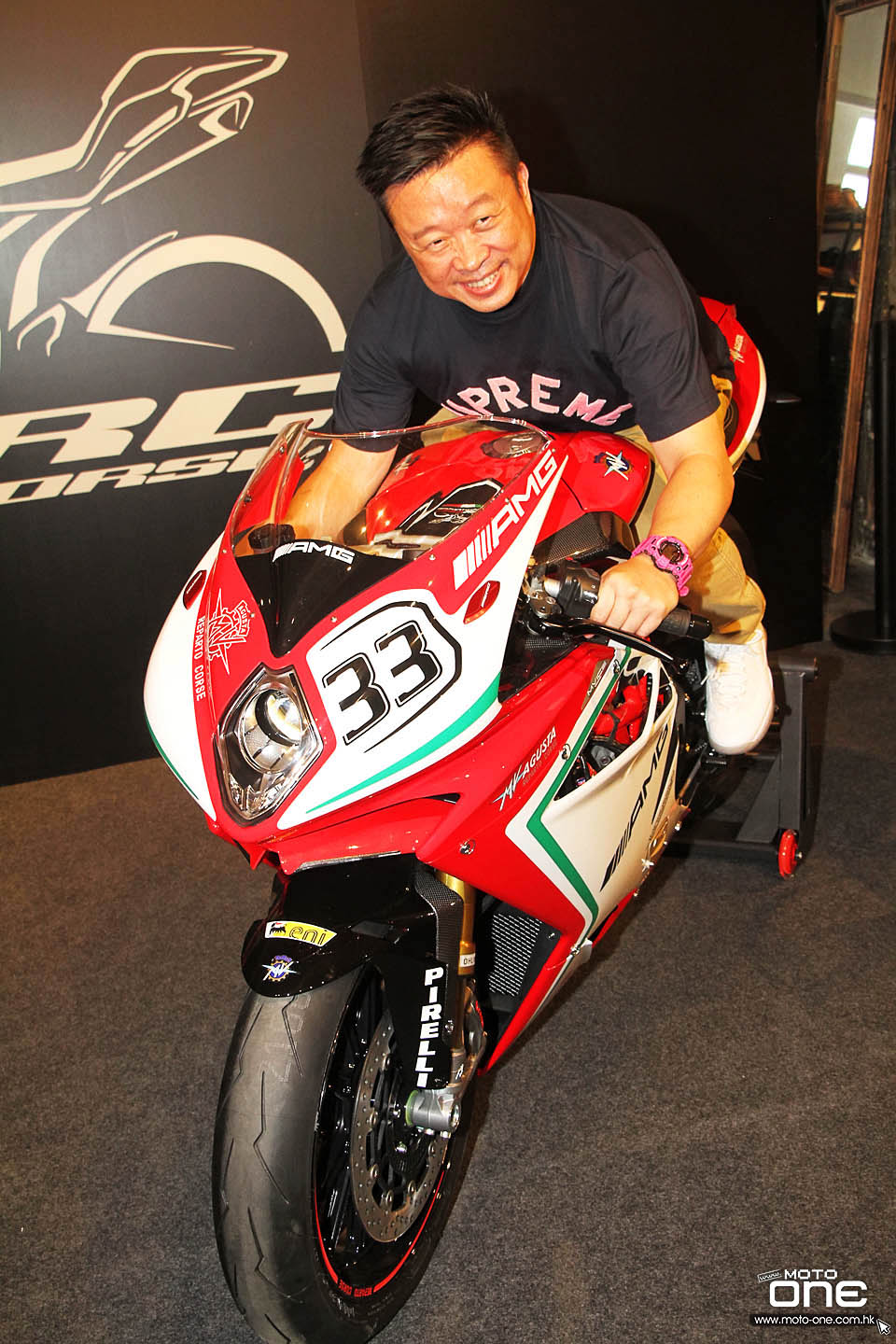 2015 MV AGUSTA F4 RC LANCH PARTY
