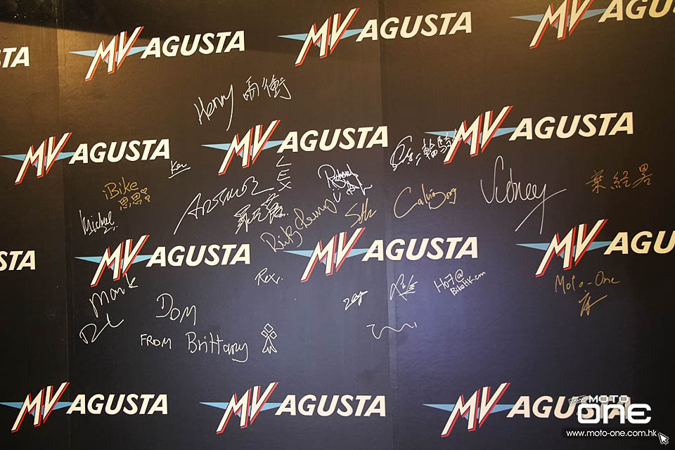 2015 MV AGUSTA F4 RC LANCH PARTY