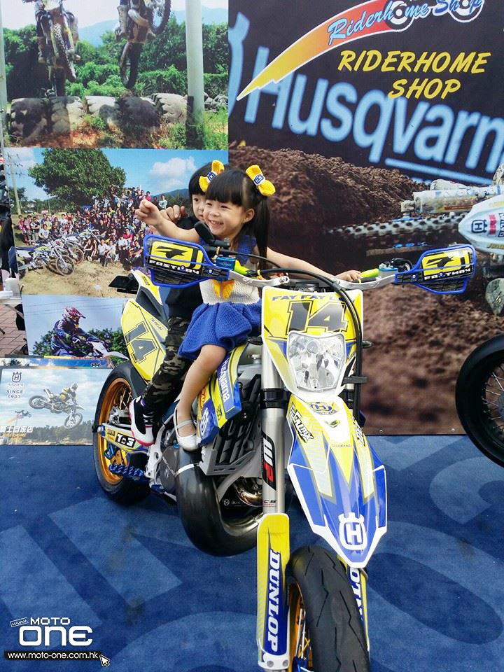 2015 HUSQVARNA RIDERHOMESHOP HK BIKESHOW