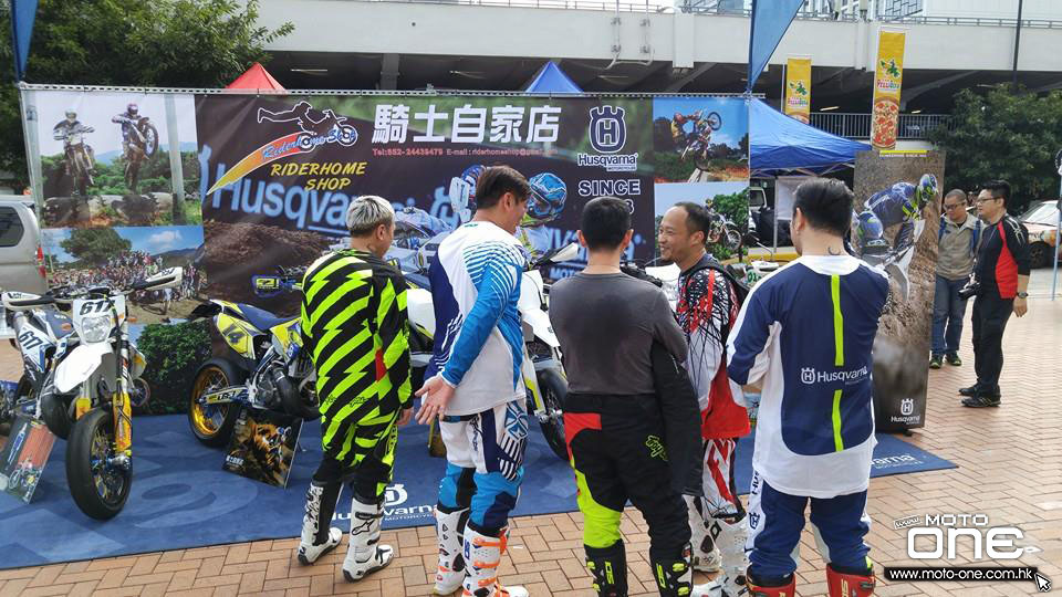 2015 HUSQVARNA RIDERHOMESHOP HK BIKESHOW