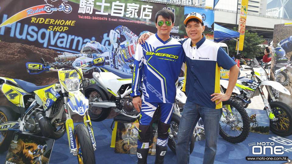 2015 HUSQVARNA RIDERHOMESHOP HK BIKESHOW