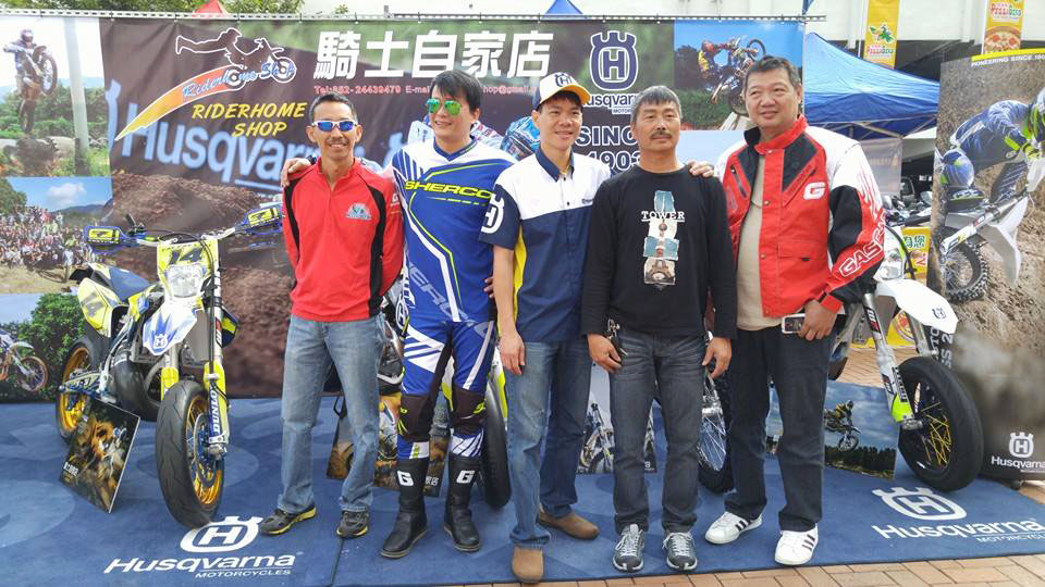 2015 HUSQVARNA RIDERHOMESHOP HK BIKESHOW