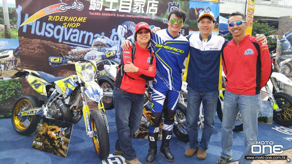 2015 HUSQVARNA RIDERHOMESHOP HK BIKESHOW