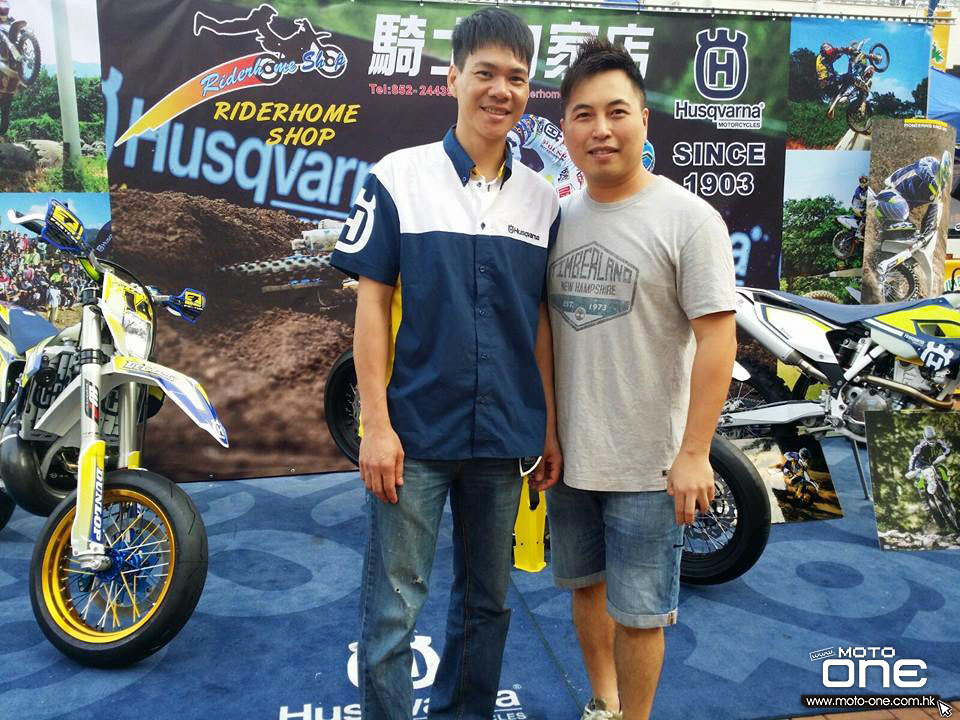 2015 HUSQVARNA RIDERHOMESHOP HK BIKESHOW
