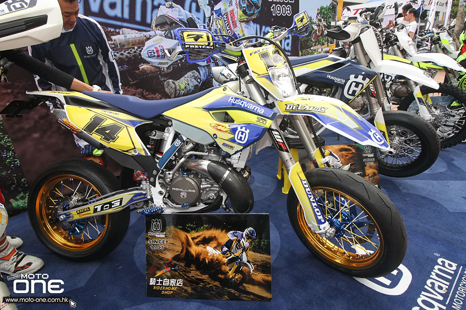 2015 HUSQVARNA RIDERHOMESHOP HK BIKESHOW