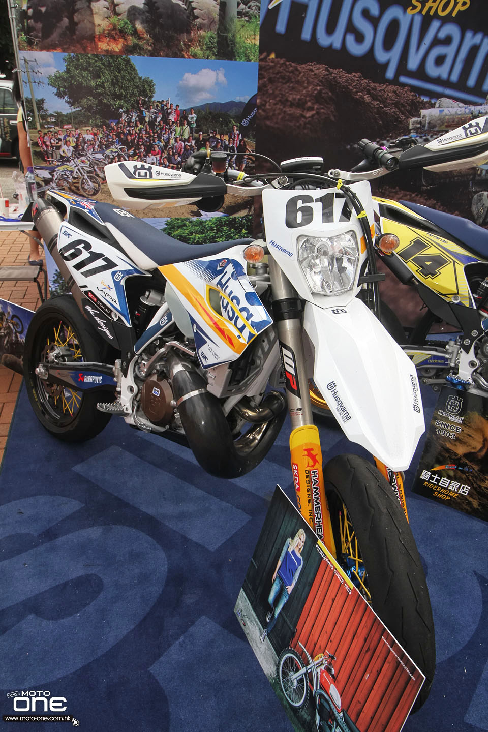 2015 HUSQVARNA RIDERHOMESHOP HK BIKESHOW