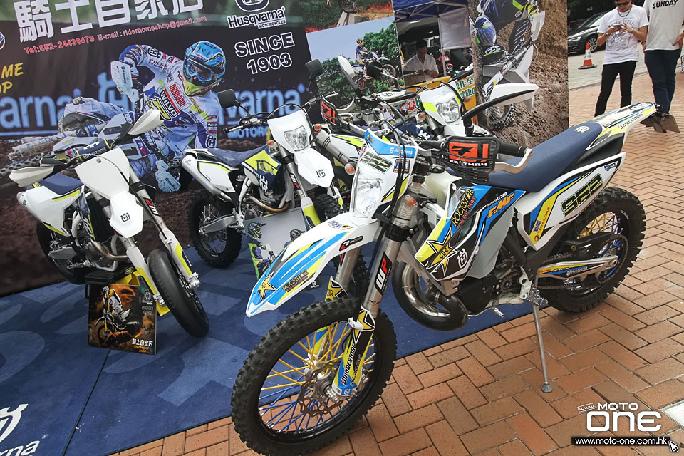 2015 HUSQVARNA RIDERHOMESHOP HK BIKESHOW