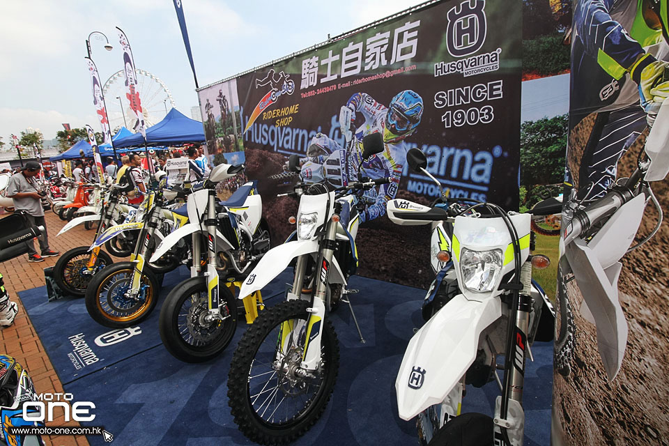 2015 HUSQVARNA RIDERHOMESHOP HK BIKESHOW