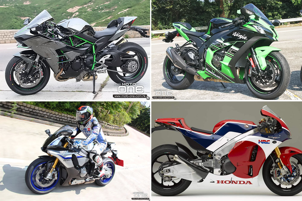 YAMAHA YZF-R1 KAWASAKI H2 HONDA RC213V-S ZX-10R