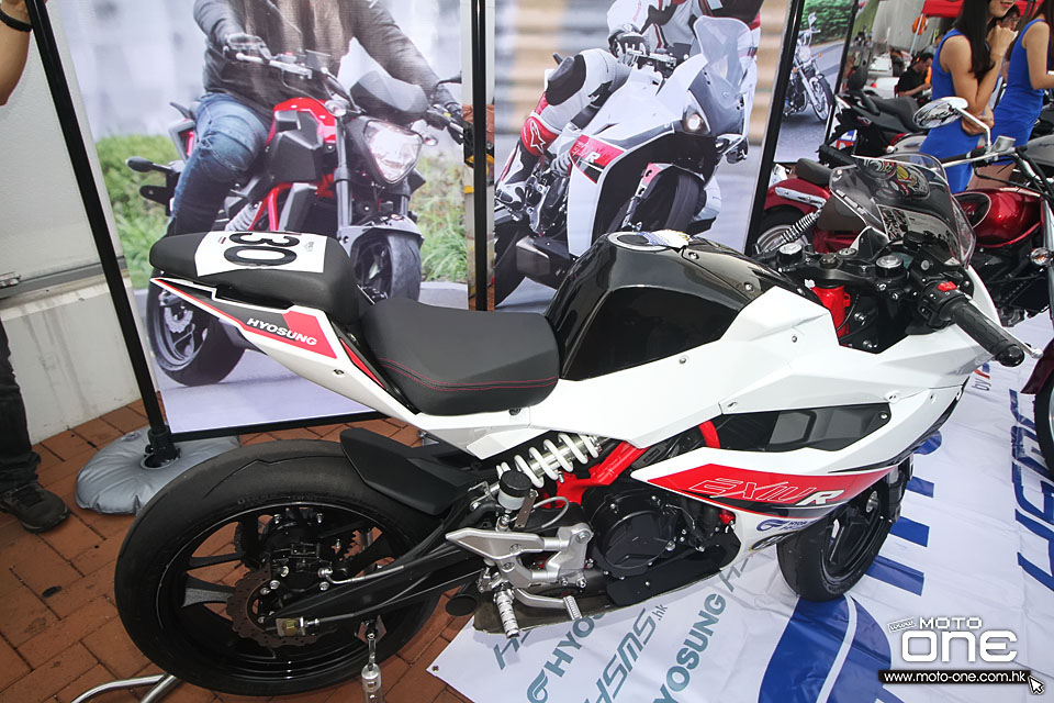2015 hyosung daelim hk bikeshow