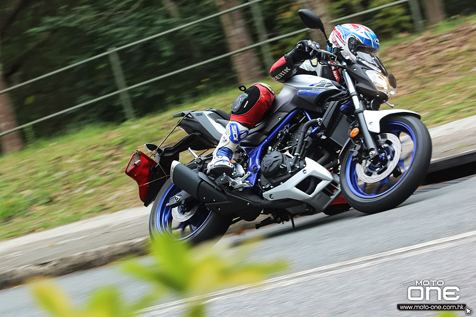 2016 yamaha mt-03 test