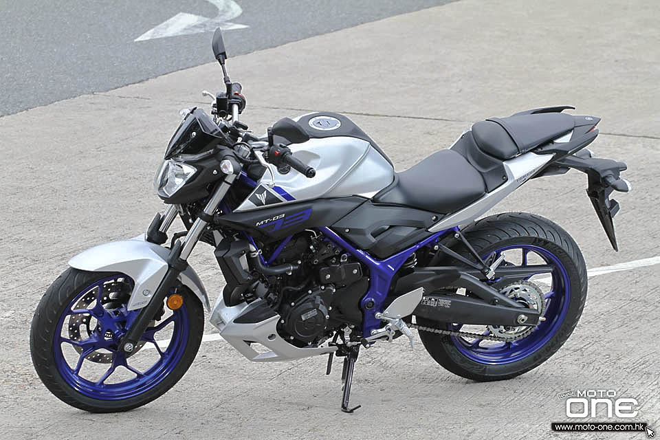 2016 yamaha mt-03 test