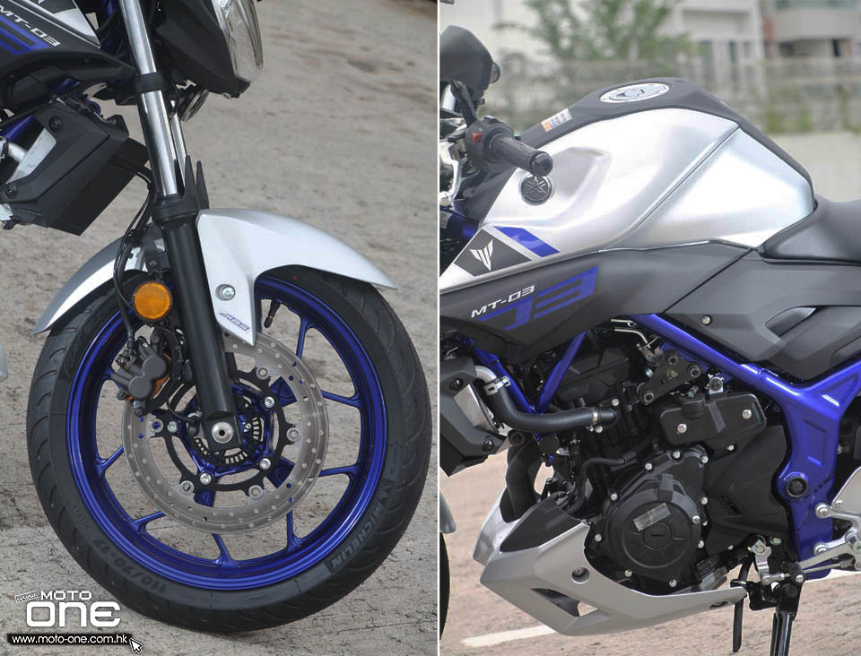 2016 yamaha mt-03 test