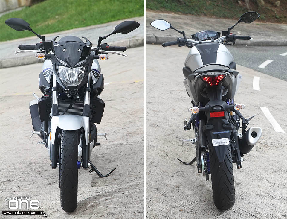 2016 yamaha mt-03 test