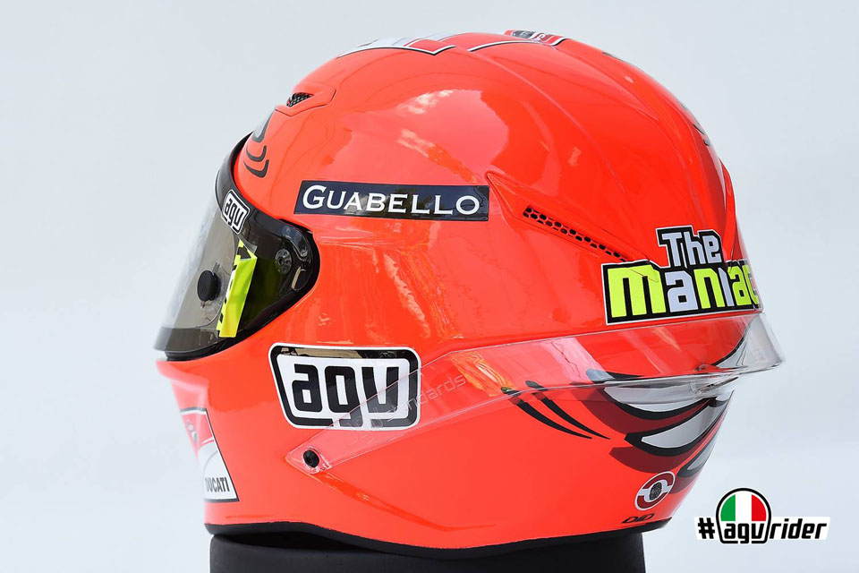 2016 AGV HELMET Andrea Iannone