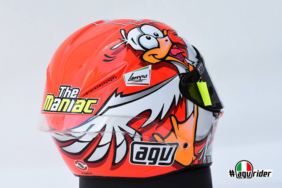 2016 AGV HELMET Andrea Iannone