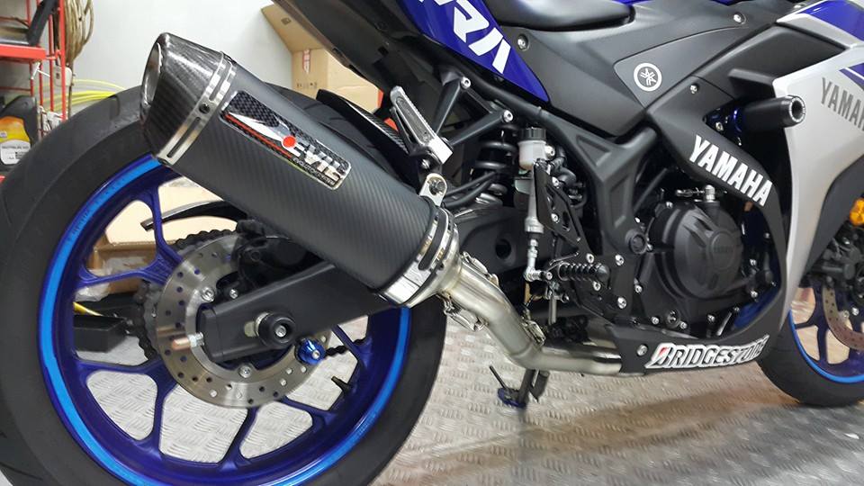 2016 YAMAHA R3 Devil ARRC spec D2.1C carbon full system