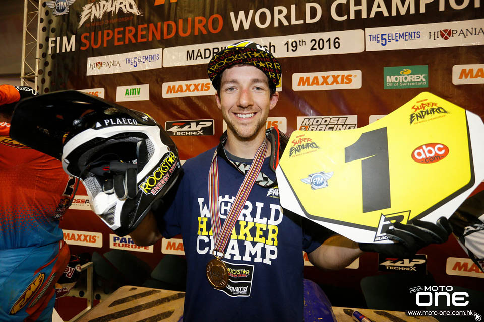2016 Husqvarna FIM SuperEnduro Colton Haaker