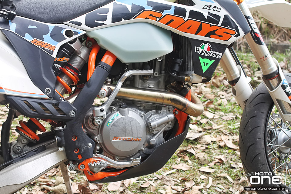 2016 ktm 500exc six days wai on test