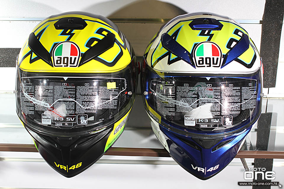 2016 AGV K3 SV Winter test 2012 blue