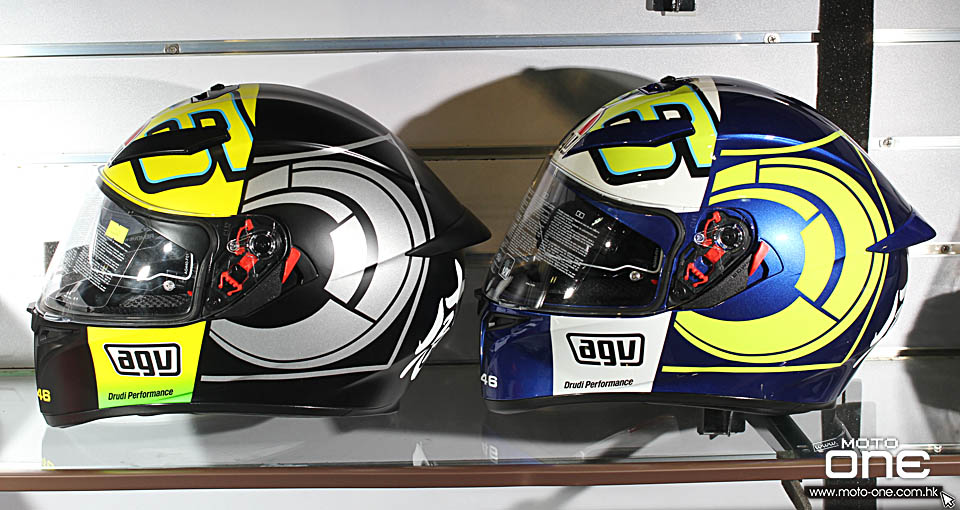 2016 AGV K3 SV Winter test 2012 blue