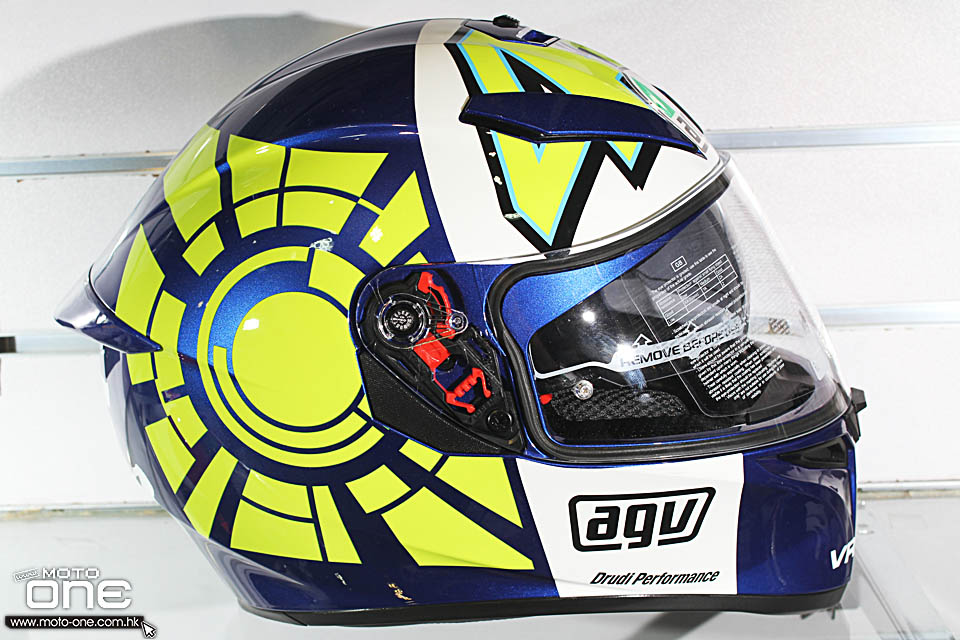 2016 AGV K3 SV Winter test 2012 blue