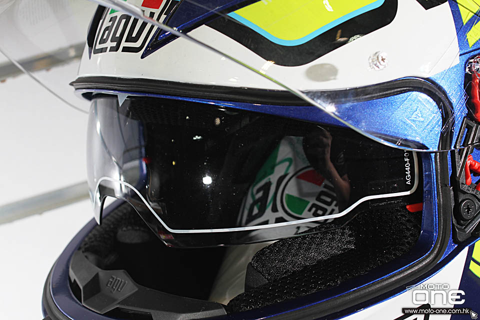 2016 AGV K3 SV Winter test 2012 blue