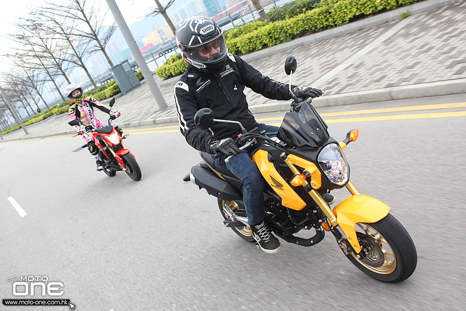 2016 kawasaki z125 and honda msx125