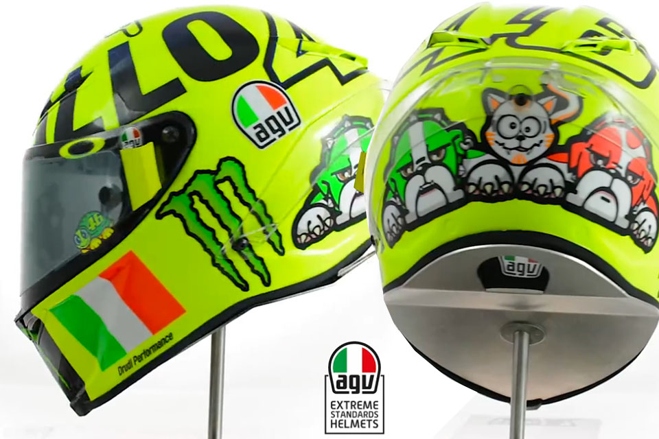 2016 ROSSI MOTOGP Mugiallo AGV Pista GP