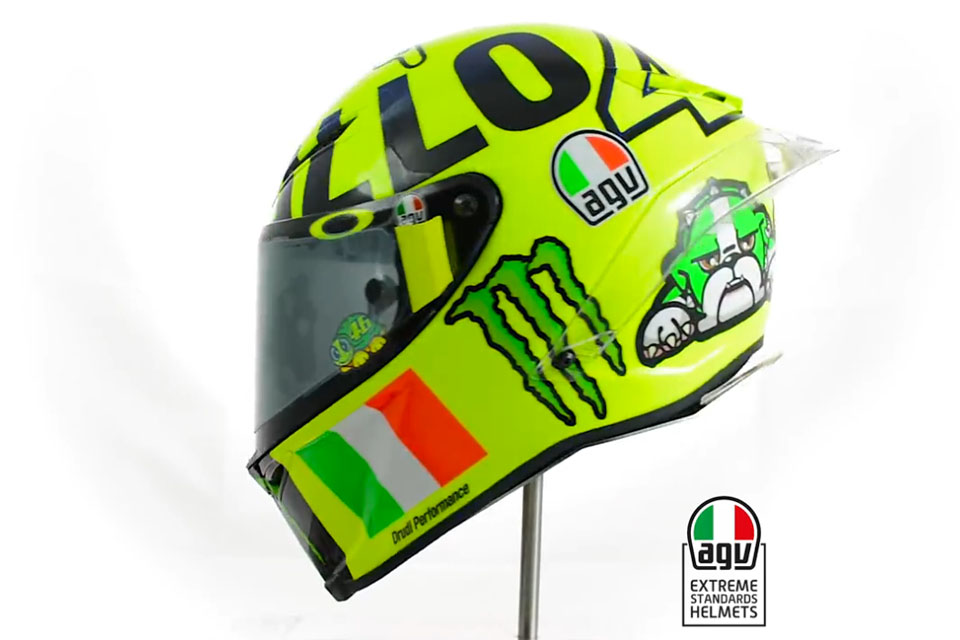 2016 ROSSI MOTOGP Mugiallo AGV Pista GP