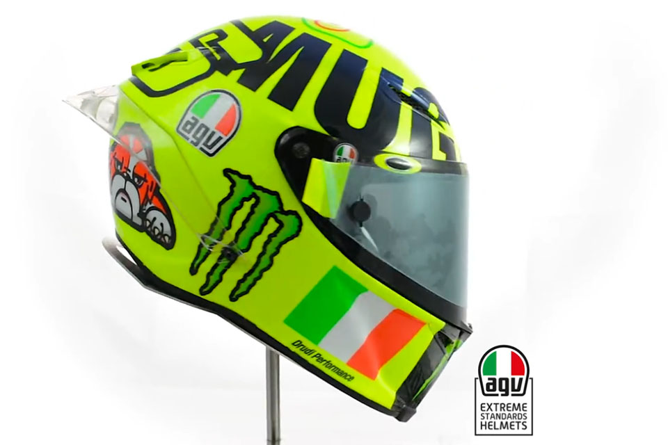 2016 ROSSI MOTOGP Mugiallo AGV Pista GP