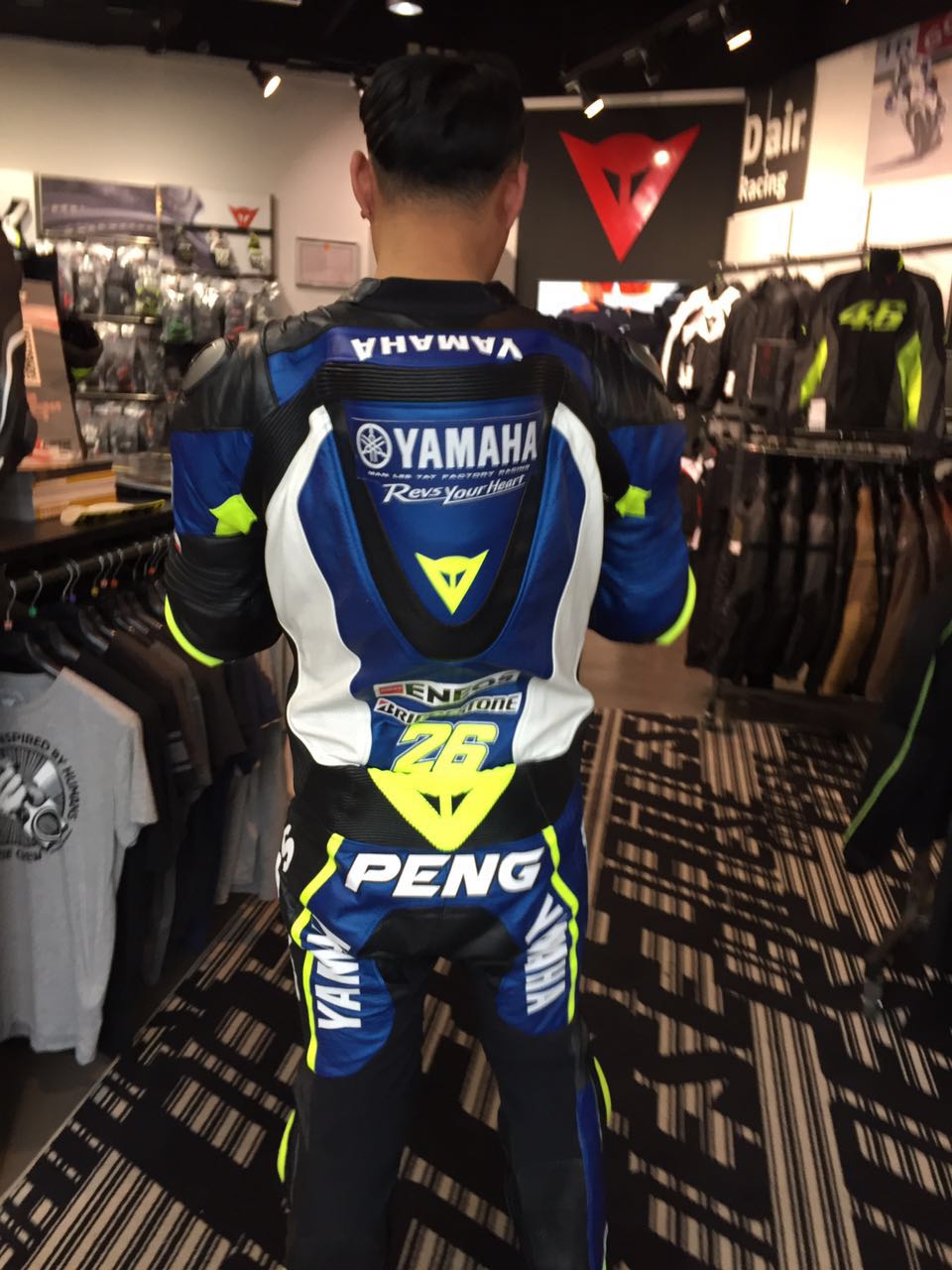 2016 Dainese D-Air Yes Yamaha