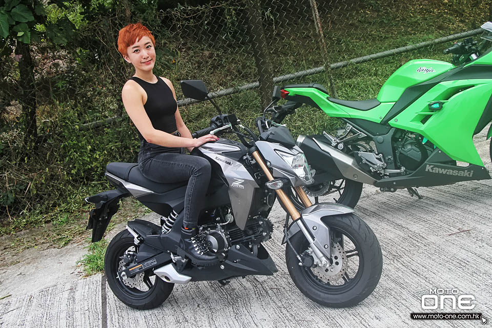 2016 KAWASAKI LADY RIDER Z125 NINJA300