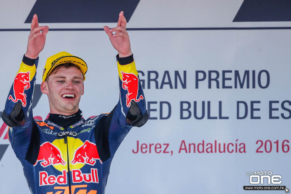 2016 MOTO3 Red Bull KTM Brad Binder