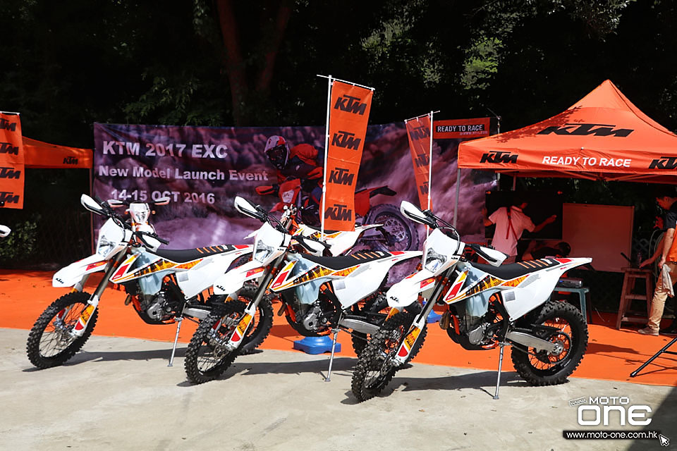 2017 KTM EXC COURSE