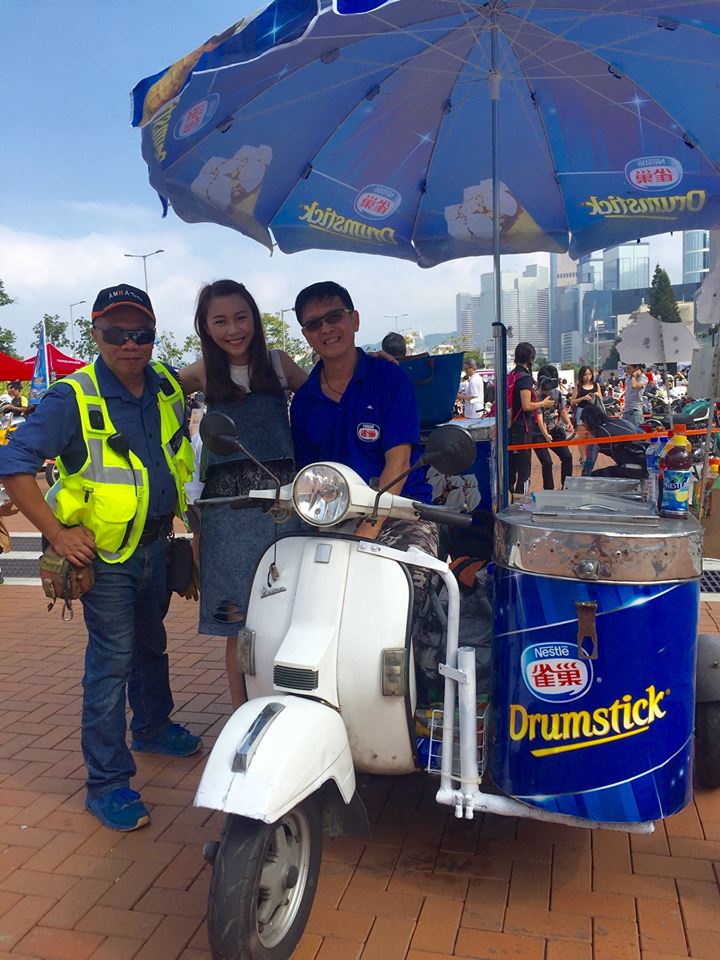 2016 MOTORCYCLE SHOW HK COW BOY