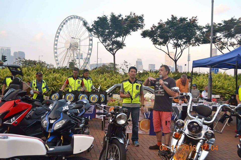2016 MOTORCYCLE SHOW HK COW BOY