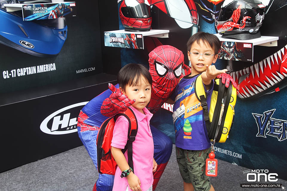 2016 SANWA BRIDGESTONE HJC HK BIKESHOW