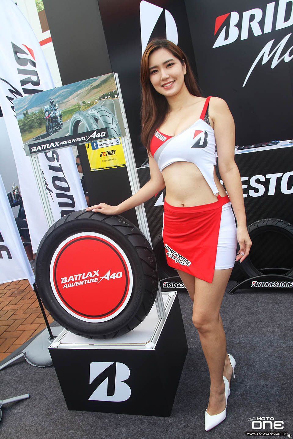 2016 SANWA BRIDGESTONE HJC HK BIKESHOW