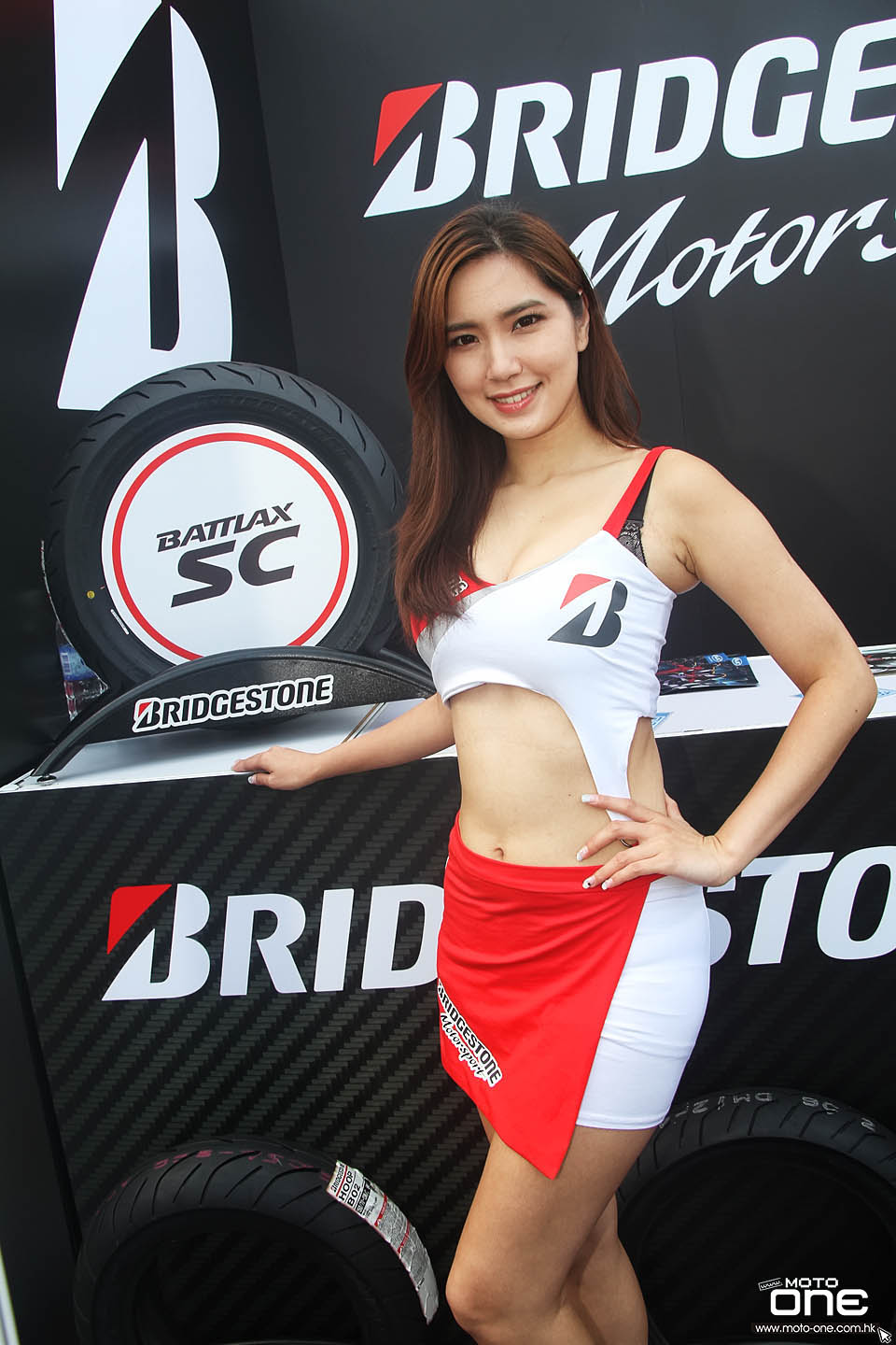 2016 SANWA BRIDGESTONE HJC HK BIKESHOW