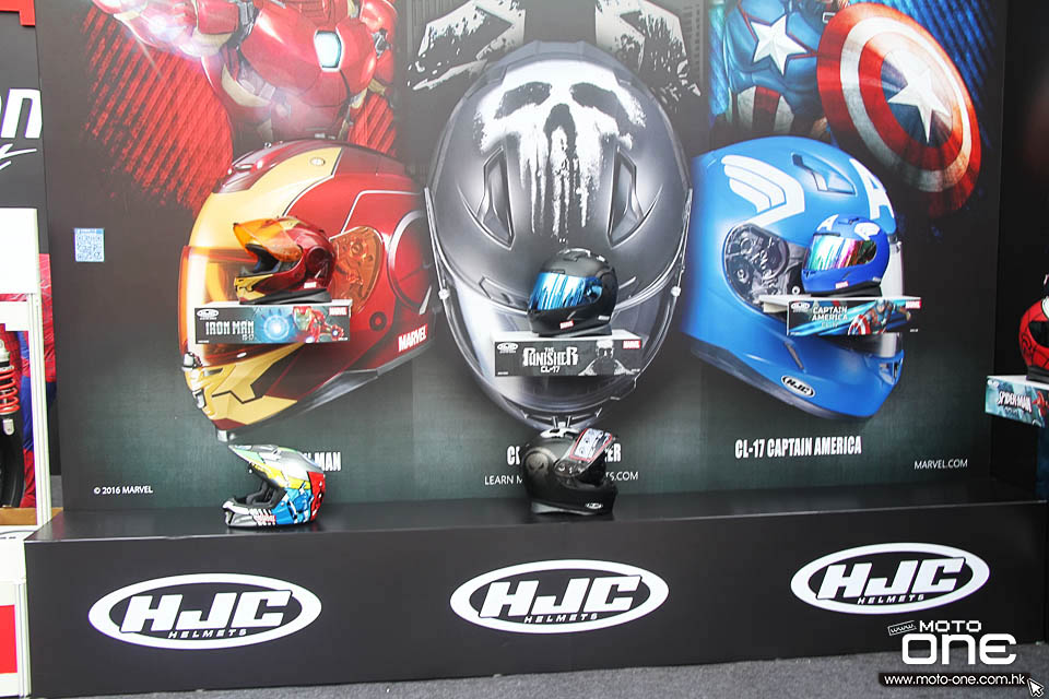 2016 SANWA BRIDGESTONE HJC HK BIKESHOW