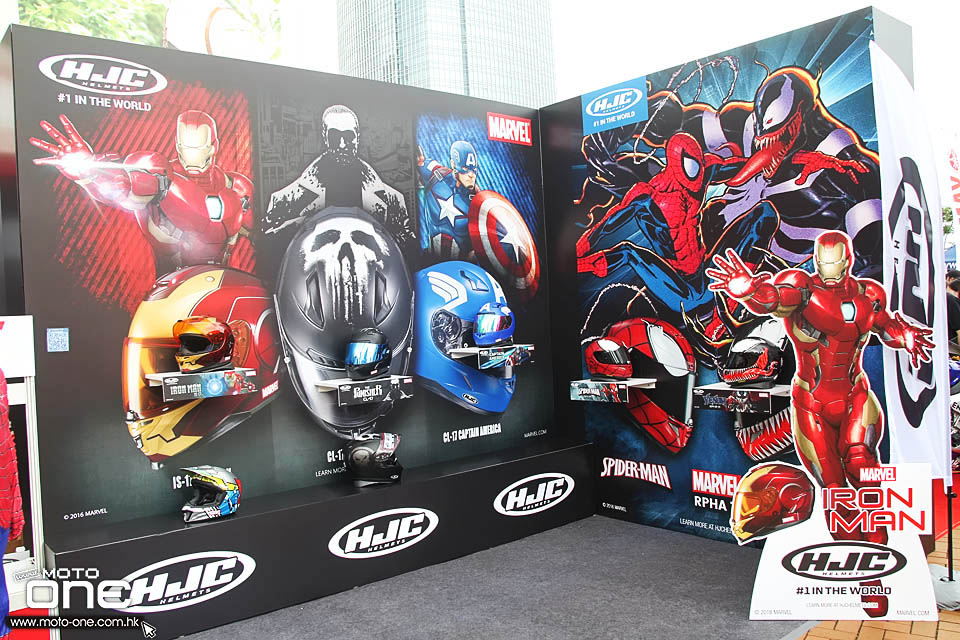 2016 SANWA BRIDGESTONE HJC HK BIKESHOW